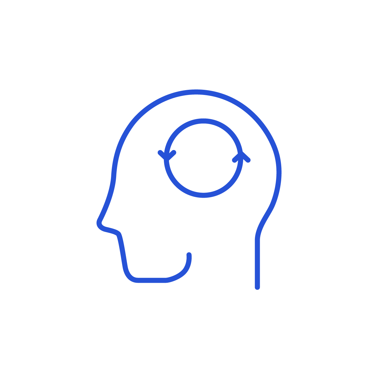 Slowing down your thoughts<br />
(Alpha brain waves)