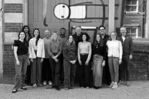 Group photo of the first Frontier Innovation Fellowship cohort